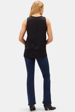 Tops|Clearance^Amour Vert Zola Doubled Tank Black
