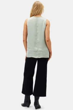 Tops|Clearance^Amour Vert Zola Doubled Tank MintGreen